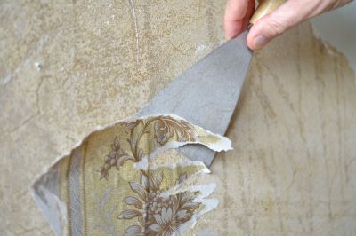 Measuring and Cutting Wallpaper