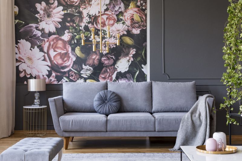 Wallpaper Application in Living Rooms